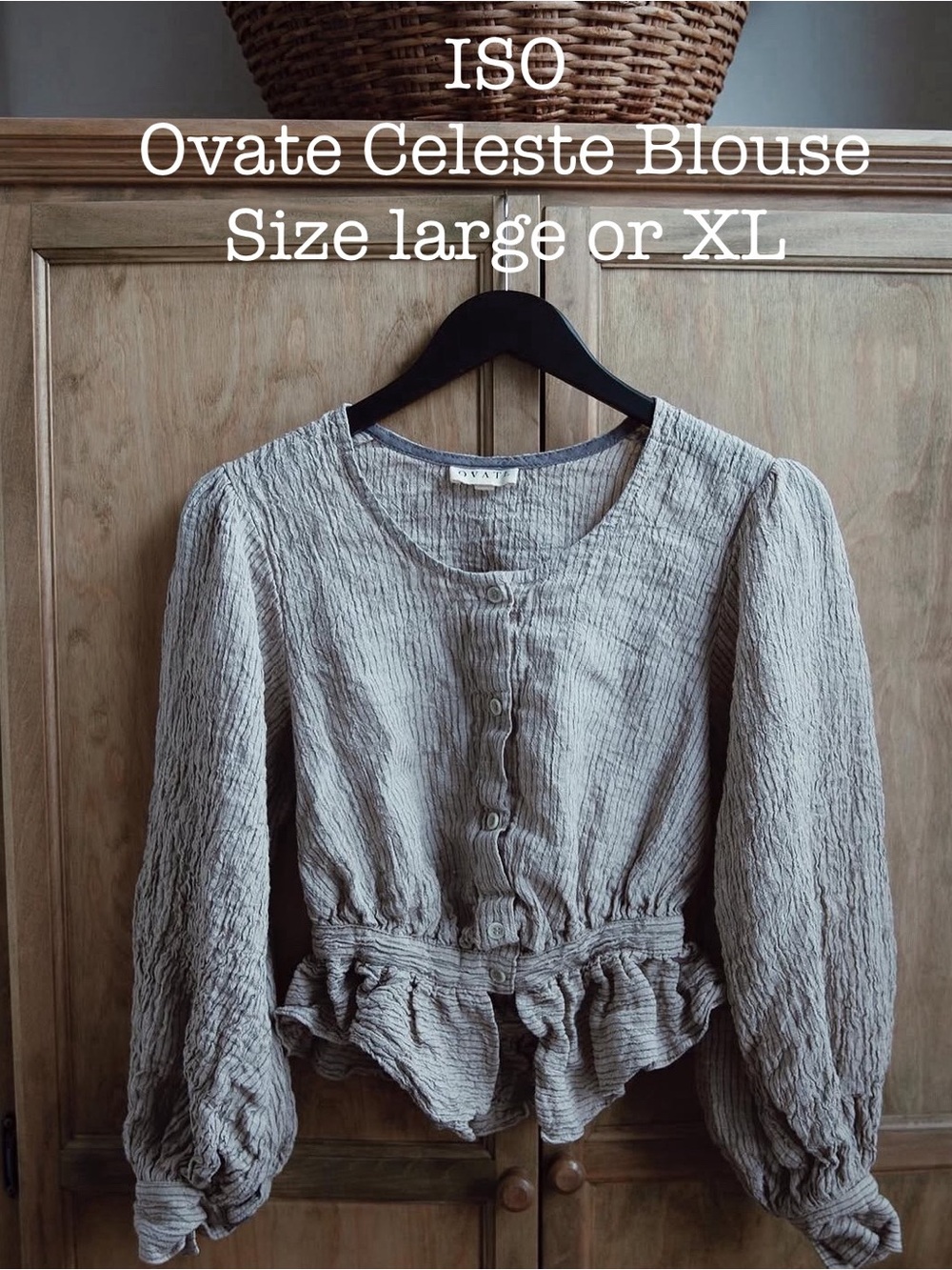 ISO Ovate Celeste Blouse